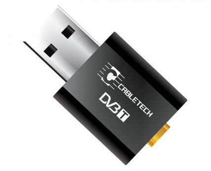 Tuner DVB-T USB, podłączany przez złącze USB do komputerów, laptopów i tabletów. Do dekodera z reguły dołączana jest w zestawie antena.